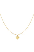 collana con doppio trifoglio