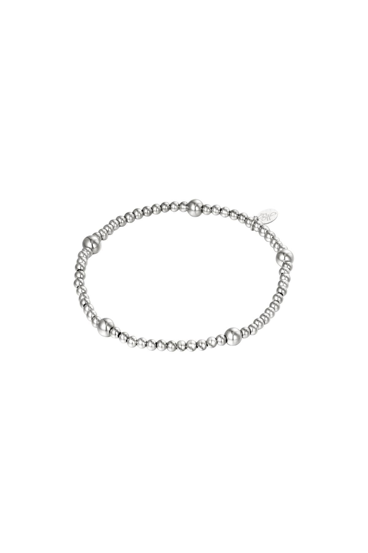 Bracciale Perline Gold Stainless Steel
