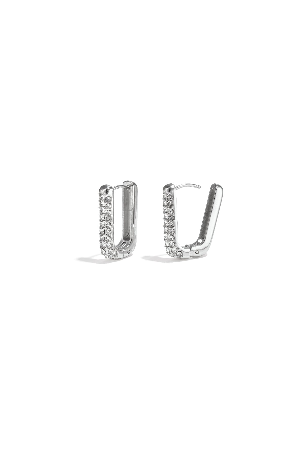 Orecchini in acciaio inossidabile Shimmer Spark