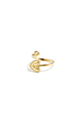 Ring with adjustable hearts