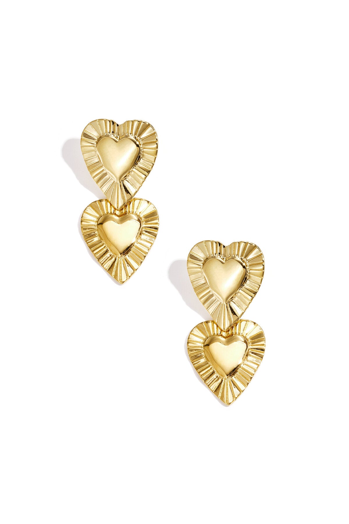 Orecchini con pendenti a forma di cuore