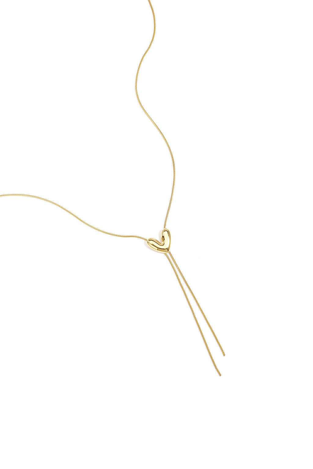 Collane con ciondolo a forma di cuore in acciaio inossidabile, serie Casual Daily Simple, gioielli da donna