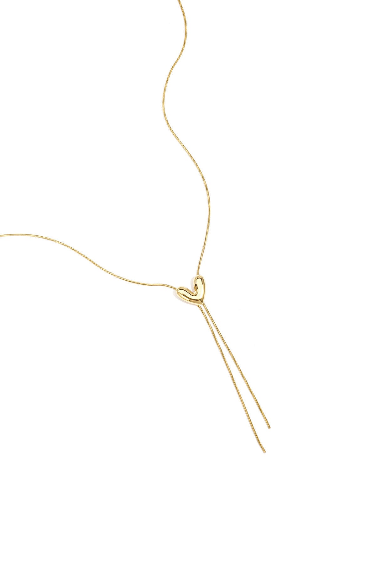 Collane con ciondolo a forma di cuore in acciaio inossidabile, serie Casual Daily Simple, gioielli da donna